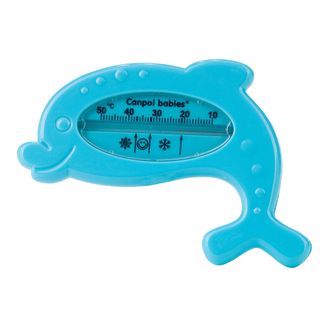 Canpol Babies, termometr kąpielowy, delfin, niebieski, od urodzenia, 1 sztuka - zdjęcie produktu