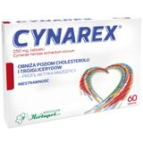 Cynarex 250 mg, 60 tabletek - miniaturka zdjęcia produktu