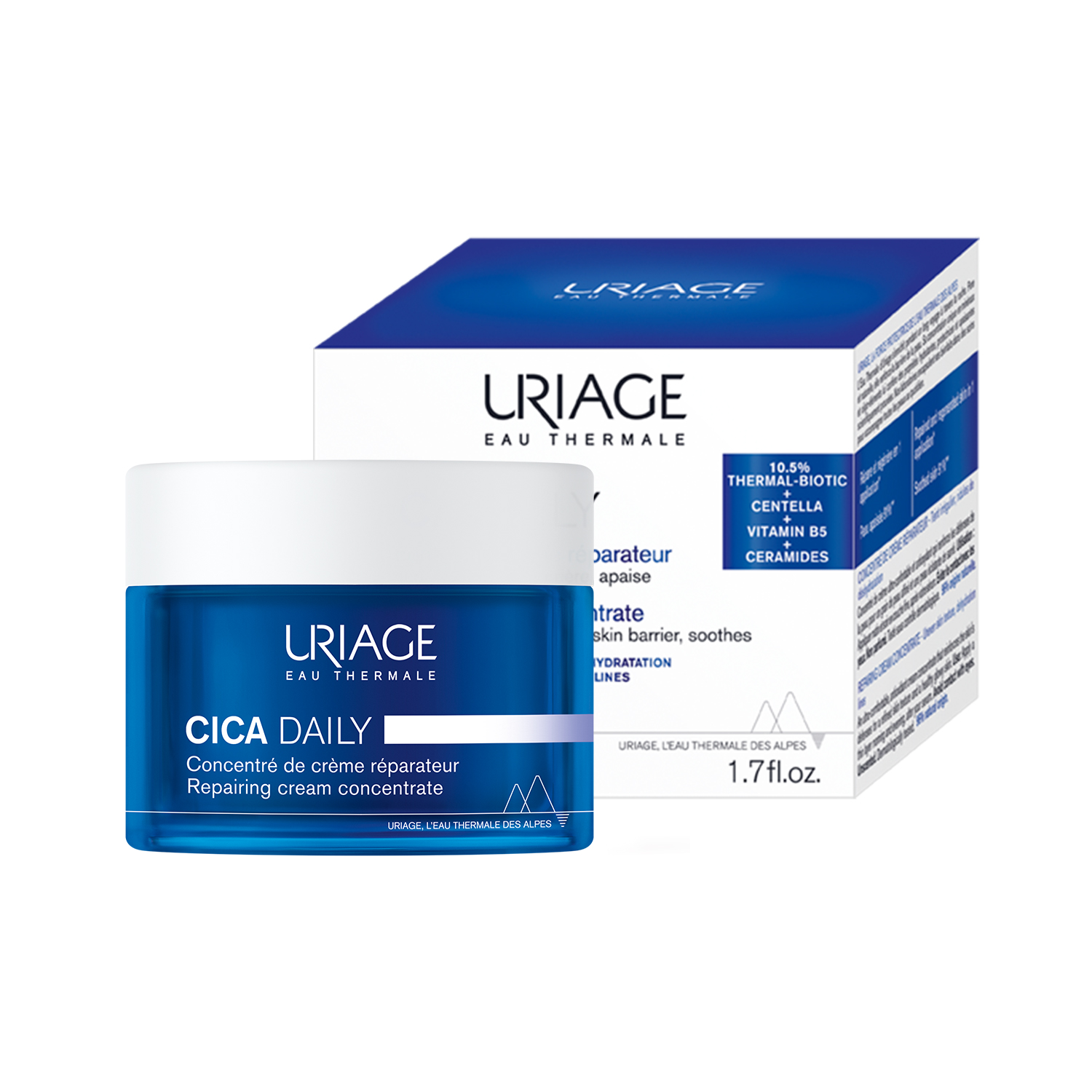 Uriage CICA Daily, Creme-Konzentrat aufbauend, 50 ml