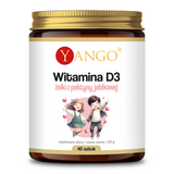 Yango Witamina D3, żelki z pektyny jabłkowej, od 3 lat, 40 sztuk - miniaturka zdjęcia produktu