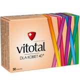Vitotal dla kobiet 40+, 30 tabletek USZKODZONE OPAKOWANIE - miniaturka zdjęcia produktu