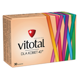 Vitotal dla kobiet 40+, 30 tabletek - miniaturka zdjęcia produktu