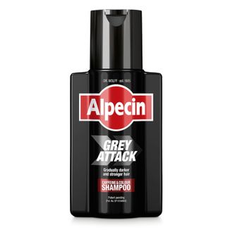 Alpecin Grey Attack Caffeine & Colour, szampon koloryzujący, 200 ml - zdjęcie produktu