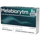 Melabiorytm B6 Max 6 mg + 20 mg, 30 tabletek - miniaturka zdjęcia produktu