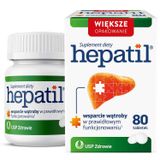 Hepatil, 80 tabletek USZKODZONE OPAKOWANIE Hepatil, 80 tabletek USZKODZONE OPAKOWANIE - miniaturka zdjęcia produktu