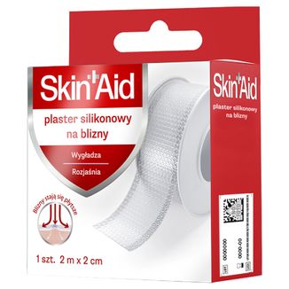 Skin Aid, silikonowy plaster na blizny, 2 m x 2 cm, 1 sztuka - zdjęcie produktu