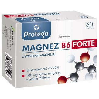 Protego Magnez B6 Forte, 60 tabletek - zdjęcie produktu