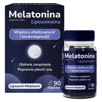 Melatonina Liposomalna, 90 kapsułek - zdjęcie produktu