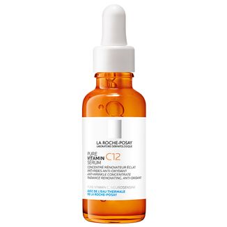 La Roche-Posay Pure Vitamin C12, skoncentrowane serum przeciwzmarszczkowe z witaminą C, skóra wrażliwa, 30 ml USZKODZONE OPAKOWANIE - zdjęcie produktu