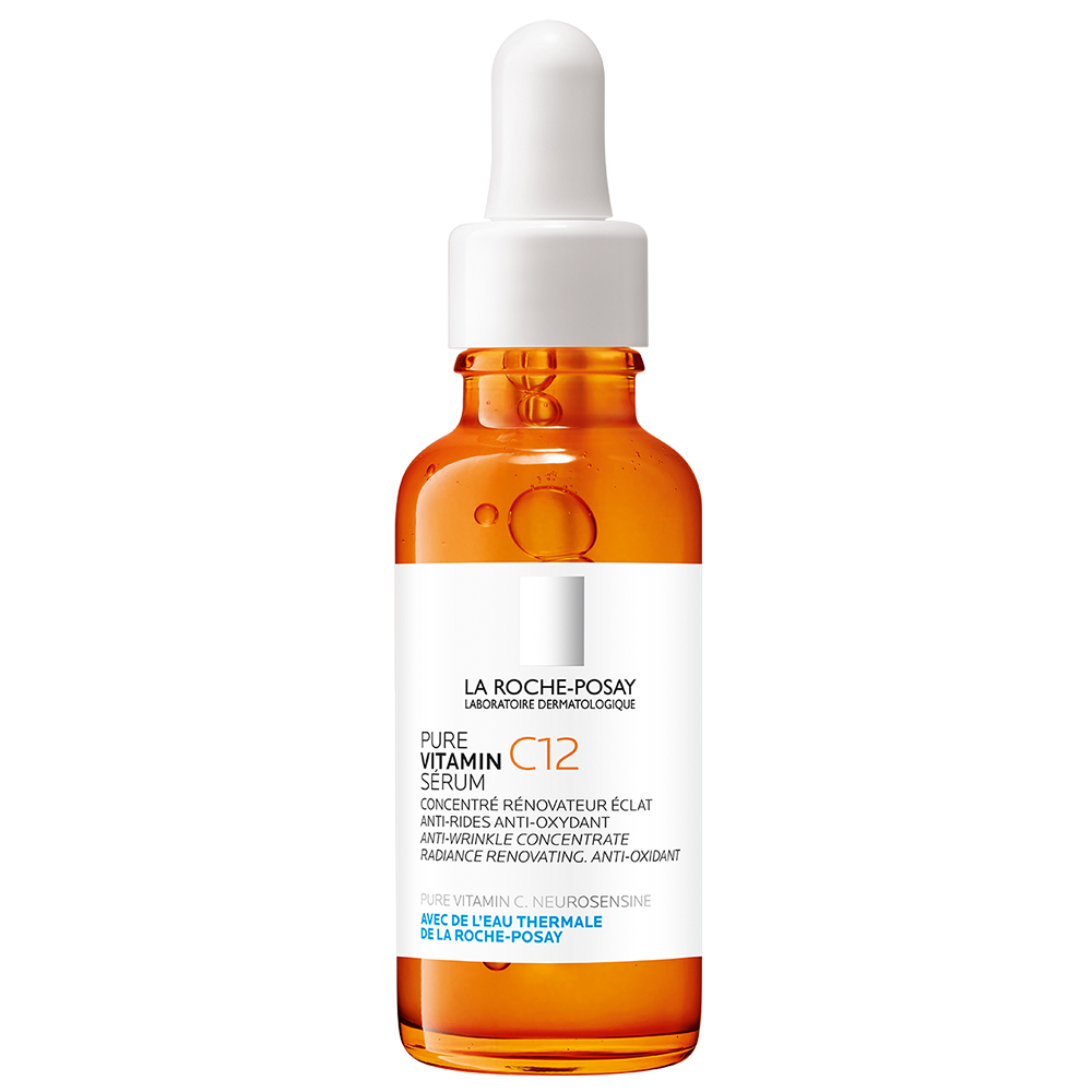 La Roche Posay La Roche-Posay Pure Vitamin C12, konzentriert serum Anti-Falten mit Vitamin C, empfindliche Haut, 30 ml — Inhaltsstoffe und Bewertung