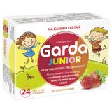 Garda Junior, smak malinowo-truskawkowy, 24 pastylki do ssania - miniaturka zdjęcia produktu