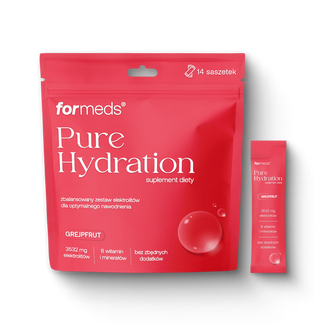 ForMeds Pure Hydration, smak grejpfrutowy, 9,4 g x 14 saszetek - zdjęcie produktu