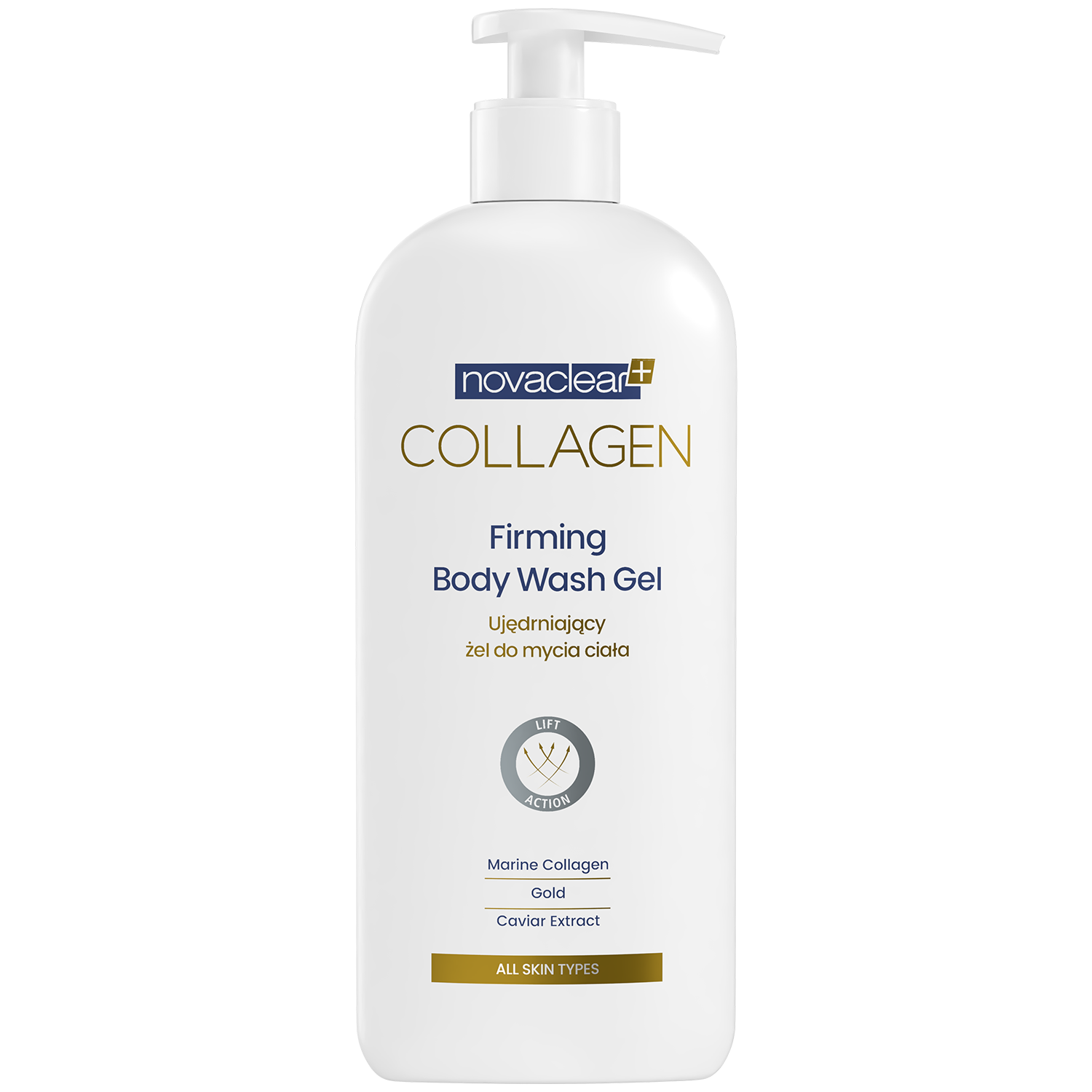 Novaclear Novaclear Collagen, Gel straffend zur Körperreinigung, 500 ml — Inhaltsstoffe und Bewertung