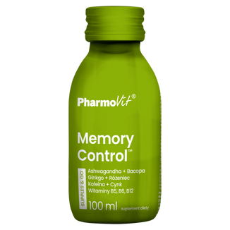 PharmoVit Supples & Go Memory Control, 100 ml KRÓTKA DATA - zdjęcie produktu