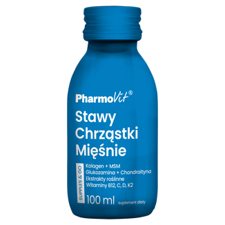 PharmoVit Supples & Go Stawy Chrząstka Mięśnie, 100 ml - zdjęcie produktu