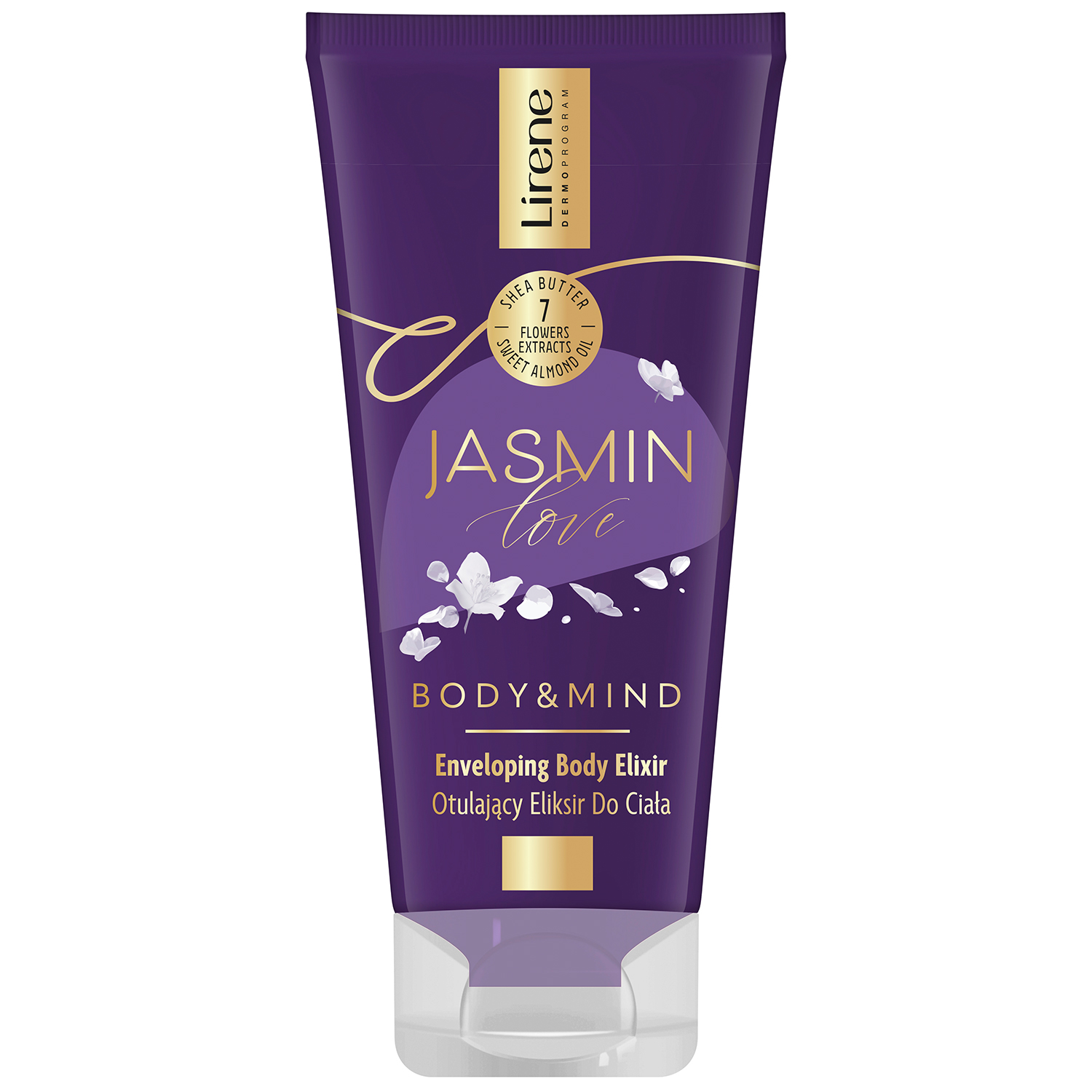 Lirene Lirene Body & Mind Jasmin Love, otulający eliksir do ciała, 175 ml
