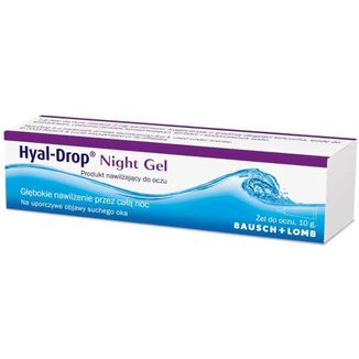 Hyal-Drop Night Gel, żel nawilżający do oczu, 10 g - zdjęcie produktu