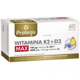 Protego Witamina K2 + D3 Max, 60 kapsułek - miniaturka zdjęcia produktu