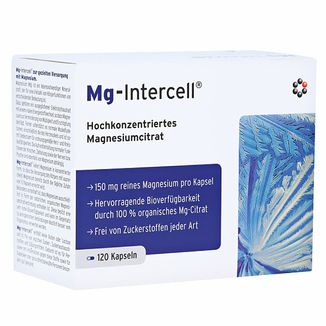 Mg-Intercell, cytrynian magnezu, 120 kapsułek - zdjęcie produktu