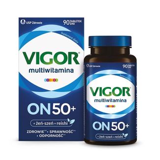 Vigor Multiwitamina On 50+, 90 tabletek - zdjęcie produktu