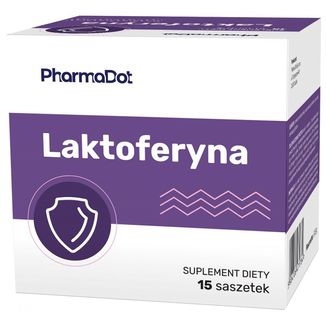 PharmaDot Laktoferyna, 15 saszetek USZKODZONE OPAKOWANIE - zdjęcie produktu