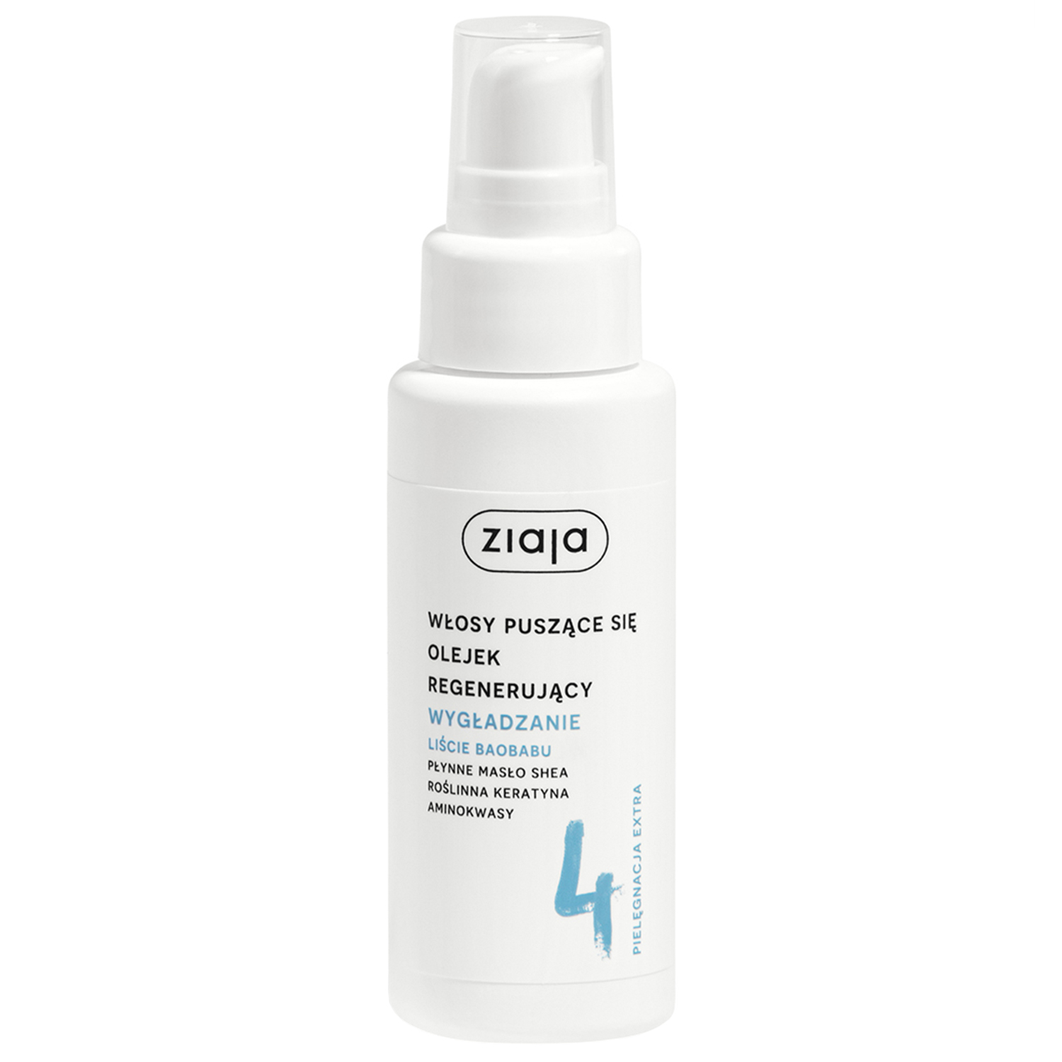 Nieznana Ziaja Roślinnie Pielęgnujemy Wygładzanie Liście Baobabu, olejek, włosy puszące się, 50 ml — Inhaltsstoffe und Bewertung