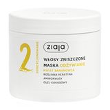 Ziaja Roślinnie Pielęgnujemy Odżywianie Kwiat Bananowca, maska, włosy zniszczone, 350 ml - miniaturka zdjęcia produktu