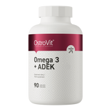 OstroVit Omega 3 + ADEK, 90 kapsułek - miniaturka zdjęcia produktu