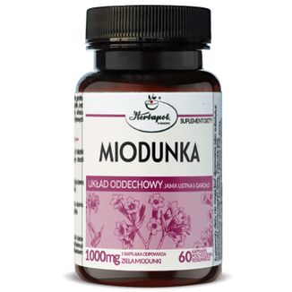 Herbapol Miodunka, 60 kapsułek - zdjęcie produktu