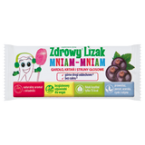 Zdrowy lizak Mniam-Mniam Na gardło, krtań i struny głosowe, smak czarna porzeczka, od 3 lat, 1 sztuka - miniaturka zdjęcia produktu
