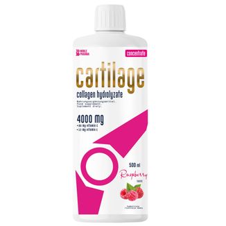 Noblepharma Cartilage, smak malinowy, 500 ml - zdjęcie produktu