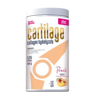 Noblepharma Cartilage Plus, smak brzoskwiniowy, 500 g - zdjęcie produktu