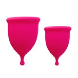 Pink, kubeczek menstruacyjny, rozmiar S i M, 2 sztuki KRÓTKA DATA - miniaturka zdjęcia produktu