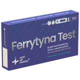 Sam się zbadaj Ferrytyna Test, szybki test do określania poziomu ferrytyny we krwi, kasetkowy, 1 sztuka - miniaturka zdjęcia produktu