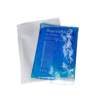 ThermPAD, kompres żelowy zimno-ciepło z pokrowcem, 16 cm x 26 cm, 1 sztuka USZKODZONE OPAKOWANIE - zdjęcie produktu