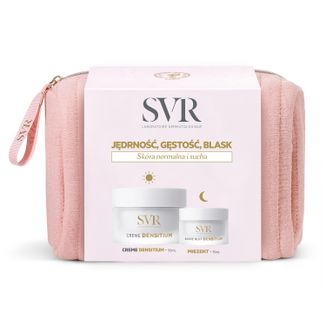 Zestaw SVR Densitium Creme Reno, krem przeciwstarzeniowy, 50 ml + balsam do twarzy na noc, 15 ml + kosmetyczka w prezencie - zdjęcie produktu