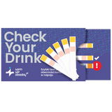 Sam się zbadaj Check Your Drink, szybki test do sprawdzenia ketaminy i GHB w napoju, 5 sztuk - miniaturka zdjęcia produktu