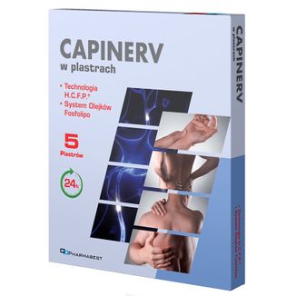 Capinerv, plastry, 5 sztuk - zdjęcie produktu