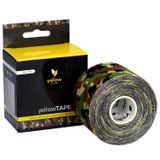 YellowSport YellowTape, taśma do kinesiotapingu, zielone moro, 5 cm x 5 m - miniaturka zdjęcia produktu
