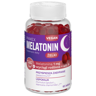 Pamex Melatonin, żelki, 60 sztuk KRÓTKA DATA - zdjęcie produktu