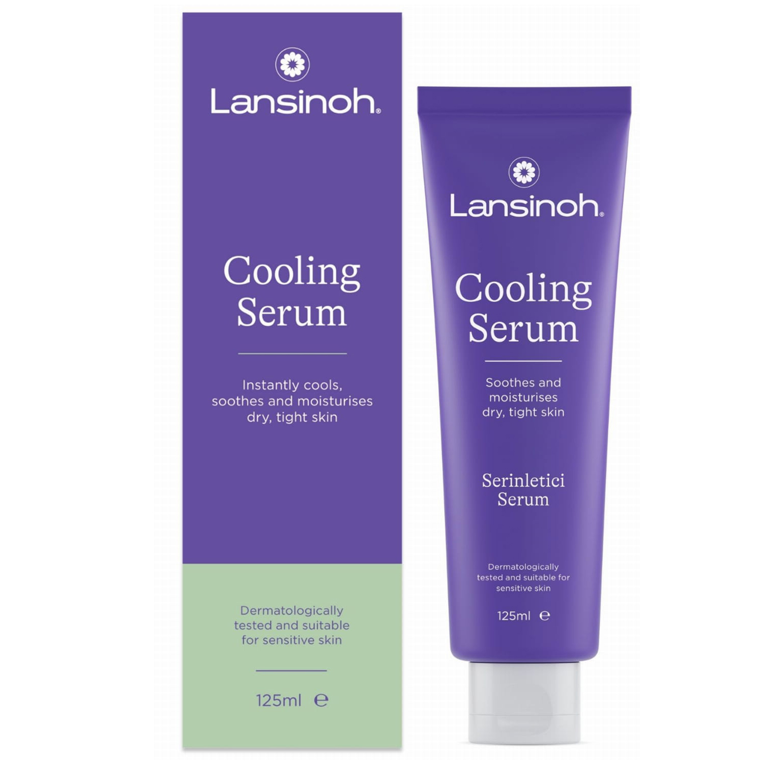 Nieznana Lansinoh, serum beruhigend für den Körper, 125 ml