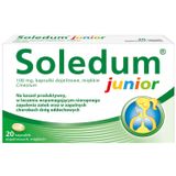 Soledum Junior 100 mg, 20 kapsułek - miniaturka zdjęcia produktu