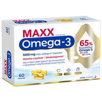 Maxx Omega 3, 60 kapsułek - zdjęcie produktu