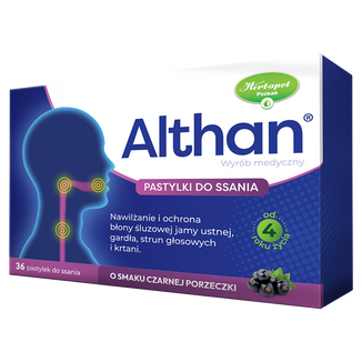 Althan, 36 pastylek do ssania KRÓTKA DATA - zdjęcie produktu