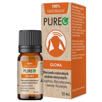 Pureo Głowa, mieszanka olejków eterycznych, 10 ml - zdjęcie produktu