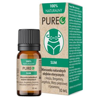 Pureo Slim, mieszanina olejków eterycznych, 10 ml - zdjęcie produktu