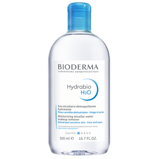 Bioderma Hydrabio H2O, nawilżający płyn micelarny do demakijażu, skóra odwodniona, 500 ml - zdjęcie produktu