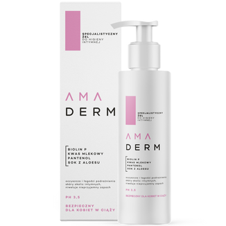 Amaderm, specjalistyczny żel do higieny intymnej, 195 ml USZKODZONE OPAKOWANIE Amaderm, specjalistyczny żel do higieny intymnej, 195 ml USZKODZONE OPAKOWANIE - zdjęcie produktu