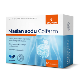 Maślan Sodu Colfarm, 60 kapsułek - zdjęcie produktu