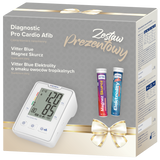Zestaw Diagnostic, Pro Cardio Afib, automatyczny ciśnieniomierz naramienny + Vitter Blue Magnez Skurcz, 20 tabletek musujących + Vitter Blue Elektrolity, 20 tabletek musujących - miniaturka zdjęcia produktu